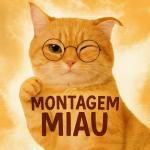 poster Montagem Miau SPED UP Montagem Miau