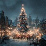 poster We Wish You a Merry Christmas Merry Christmas